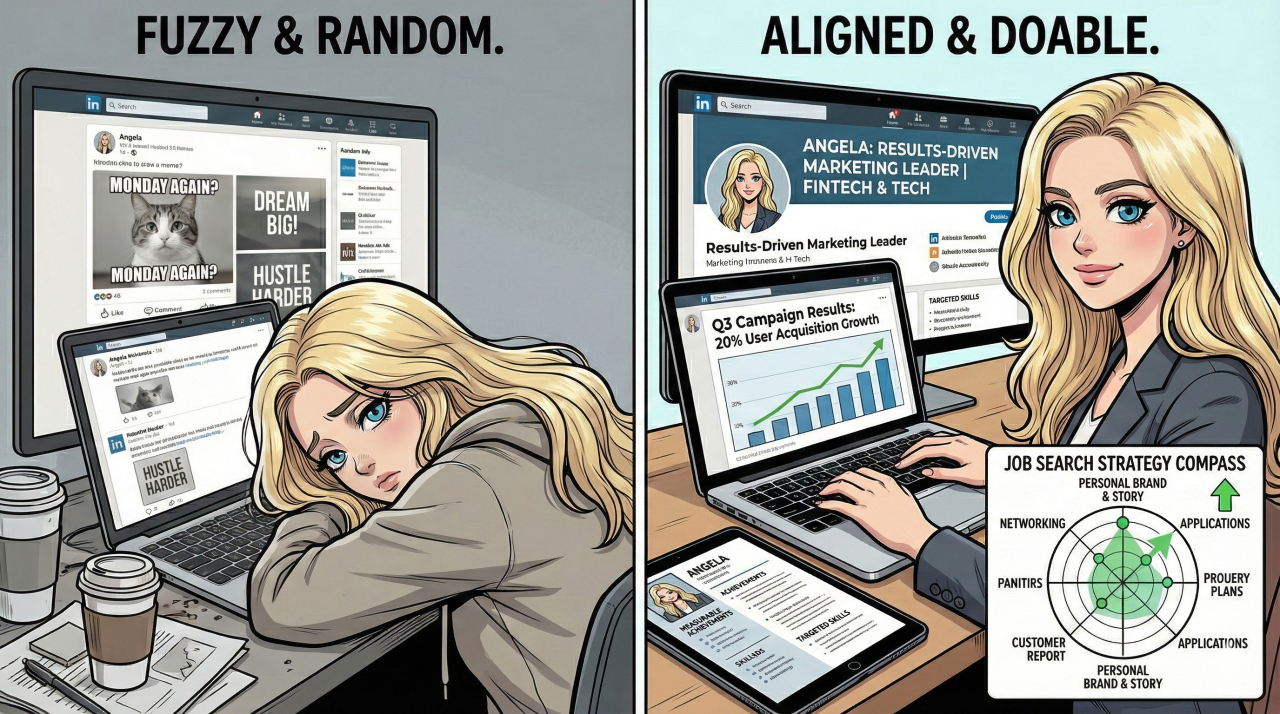 Job Search Patterns - Before and After